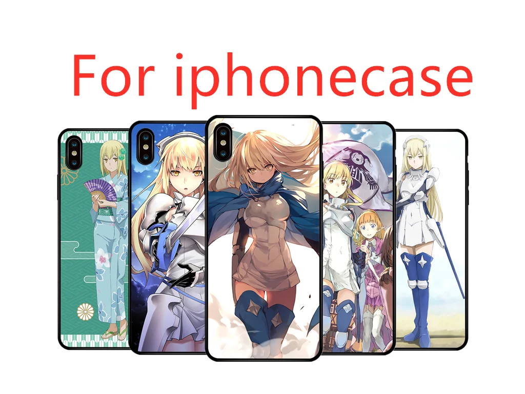 Мягкий чехол DanmachI Aiz Wallenstein для Iphone X XR XS MAX 6 7 8 Plus 11 Pro | Дом и сад