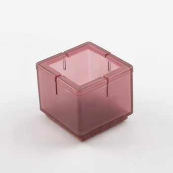 

4 Pieces PVC Chair Leg Caps Non-slip Furniture Feet Covers Rubber Leg Covers For Dining Tbale Leg Covers Wood Floor Protector