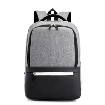 

Men Laptop Backpacks Large Computer Bags Fit under 15.6 Inch Travel Notebook Waterproof For College School Boy Black P1267