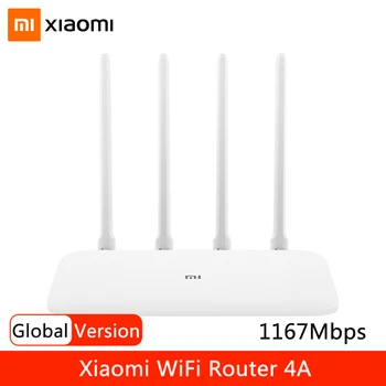 

Global Version Xiaomi Wifi Router 4A Gigabit Edition 1167Mbps 2.4GHz 5GHz Mi Wireless Router DDR3 128MB 4 Antennas APP Control