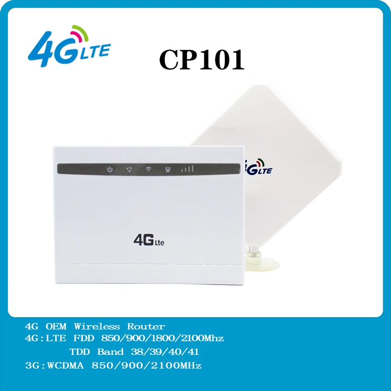 4G LTE беспроводной маршрутизатор CP101 100 Мбит/с CPE WIFI модем со слотом для Sim-карты PK B310