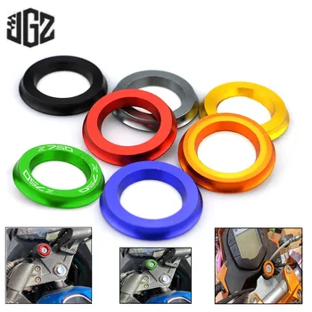 

CNC Motorcycle Circle Ignition Switch Ring Cover Cap For KTM DUKE 390 200 125 RC 690 Kawasaki Ninja Z400 Z250 Vespa 250 300