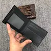 Authentic Real True Crocodile Paw Skin Men's Short Card Purse Phone Holder Genuine Alligator Leather Male Small Bifold Wallet 6