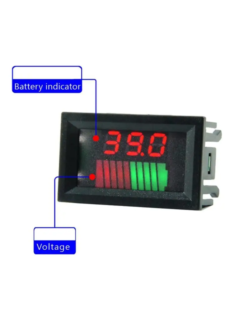 12V 72V кислотный свинцовый аккумулятор индикатор уровня заряда Ёмкость Тесты