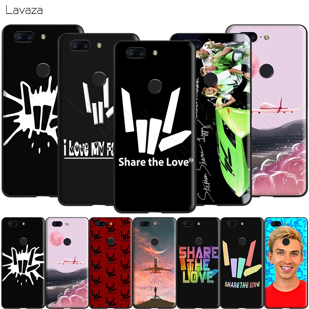 

Lavaza Stephen Sharer Share The Love Silicone Case for Oneplus 7 Pro 6 6t 5 5t