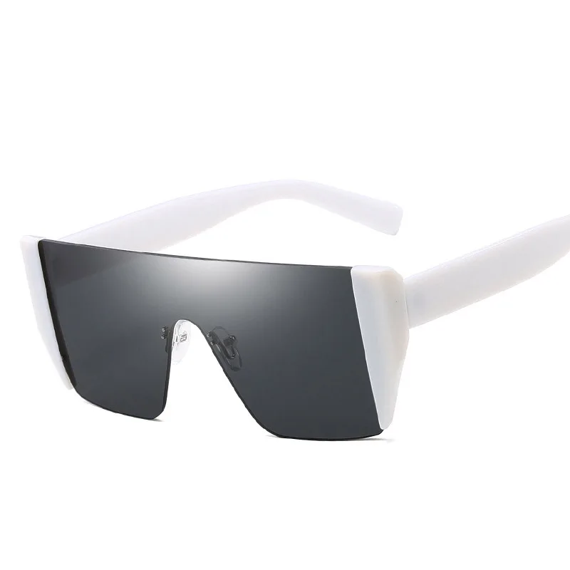 Новые солнцезащитные очки цельные Модные градиентные цветные для мужчин и