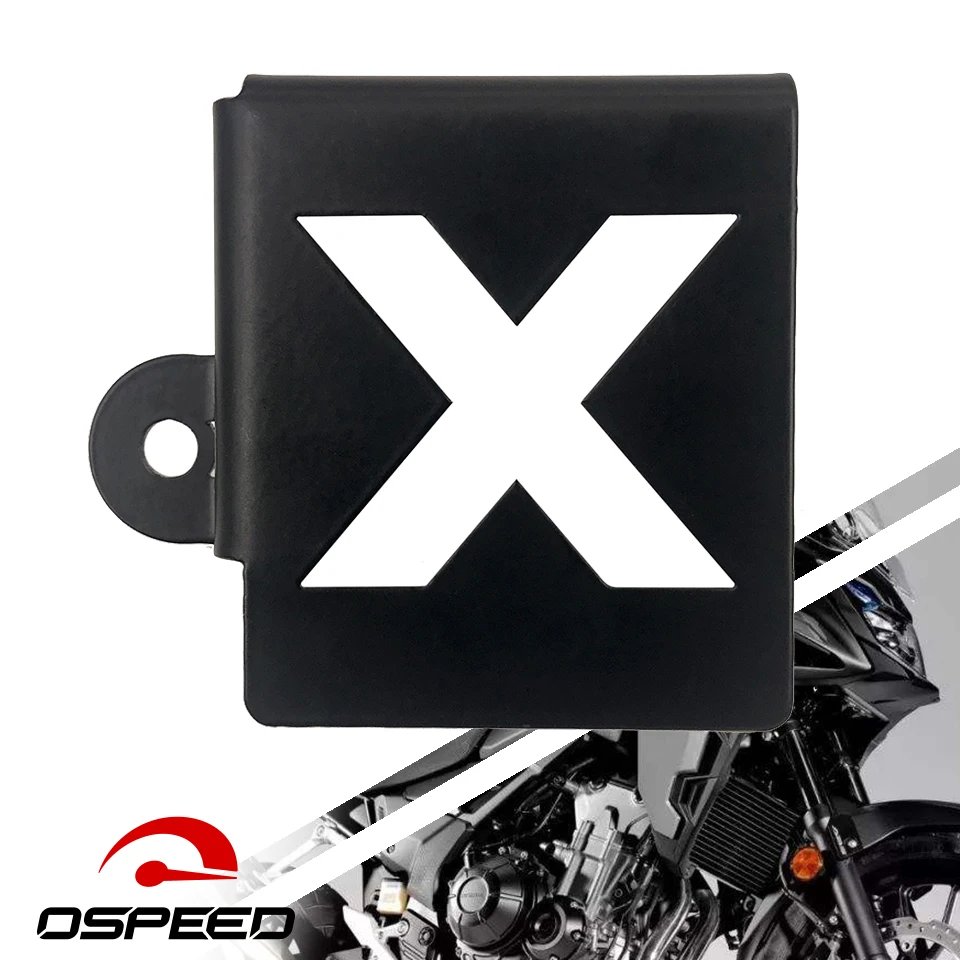 For Honda CB500X CB 500X CB500F 500F CBR500R 2019 2020 Motorcycle Rear Brake Pump Fluid Reservoir cover Case Guard Protector | Автомобили