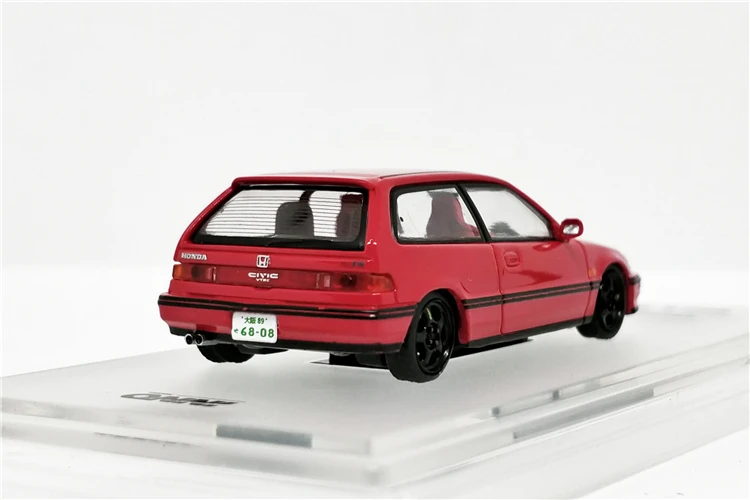 INNO64 1: 64 HONDA CIVIC EF9 SiR красный Япония специальное издание литья под давлением модель автомобиля