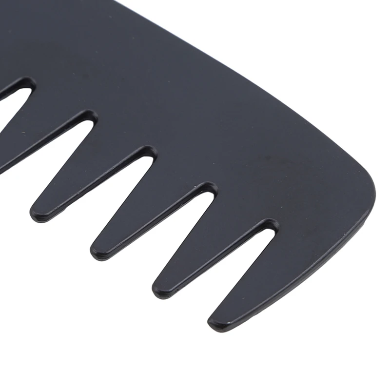 Portable Stainless Steel Cleaning Brush Men Beard Brush Anti Static Barber Hairdressing Comb Hair Styling Shaving Tools 1pc