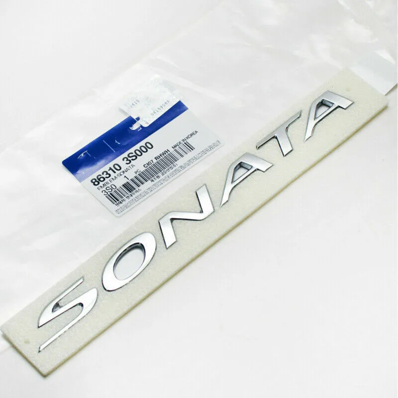 Original ProductRear Trunk Logo Sonata Emblem For HYUNDAI SONATA 2011-2015 LOGO OEM 86310 3S000 | Автомобили и мотоциклы
