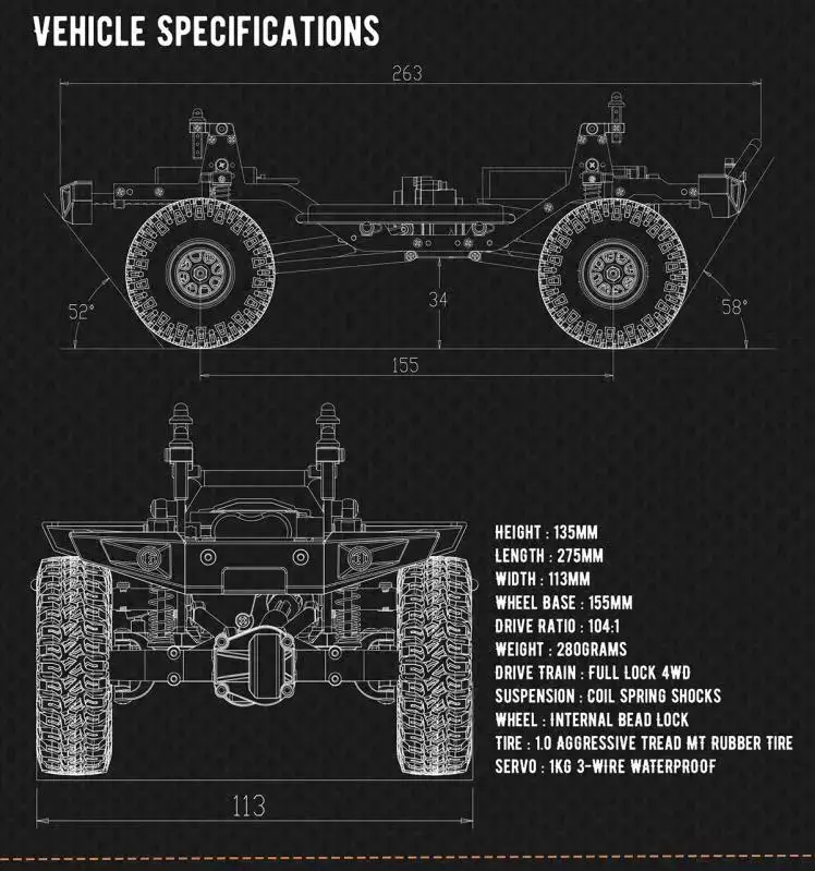 D1RC1/18 мини RC гусеничный автомобиль пикап RC внедорожный автомобиль Крытый мини подвижная автомобильная(без батареи