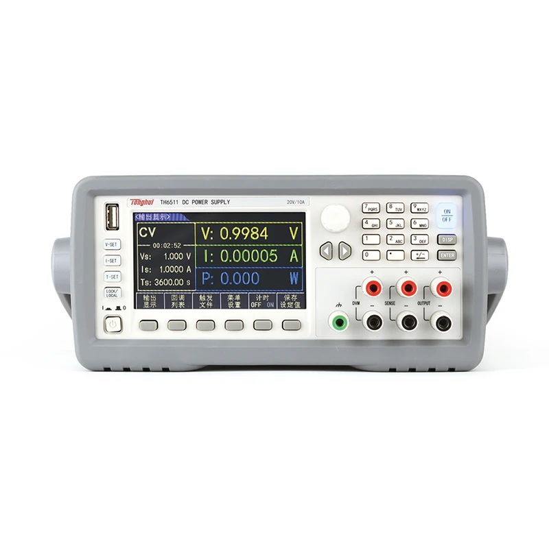 

TH6511 20V/10A/200W Single Channel Linear Programmable DC Power Supply