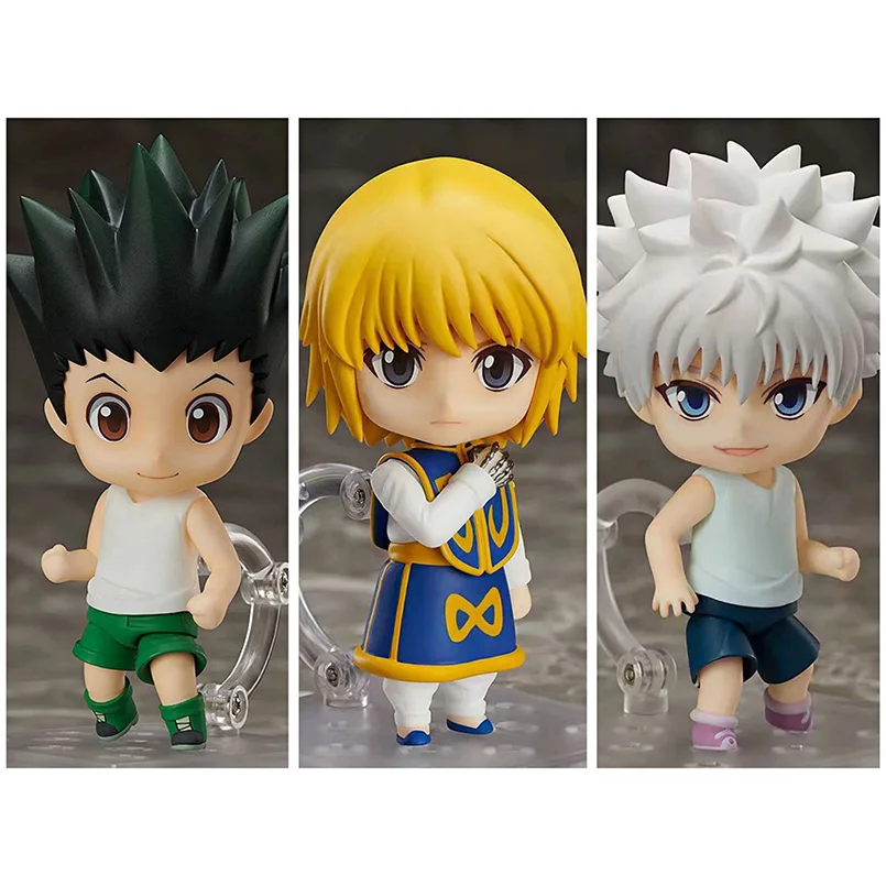 Фигурка охотника x Hunter из аниме 10 см Гон фредсс Killua Zoldyck Kurapika ПВХ экшн-фигурка