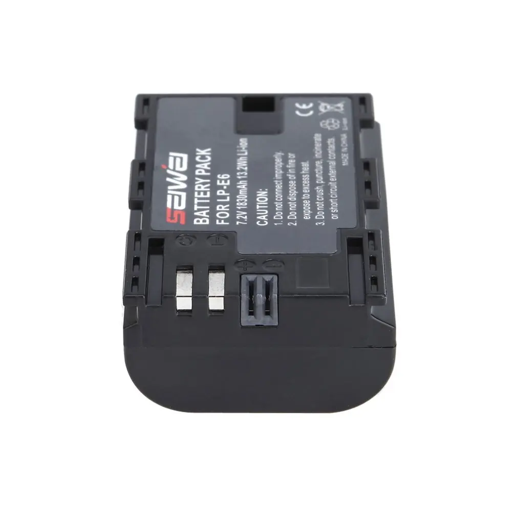 Зарядное устройство для камеры комплект аккумуляторов 2*1830mAh LP-E6 аккумулятор+ 2-слотовый ЖК-дисплей зарядное устройство для камеры+ USB кабель для CONON