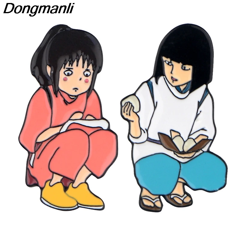 P5090 Dongmanli эмалированные булавки брошь значок женский нагрудный рюкзак сумки