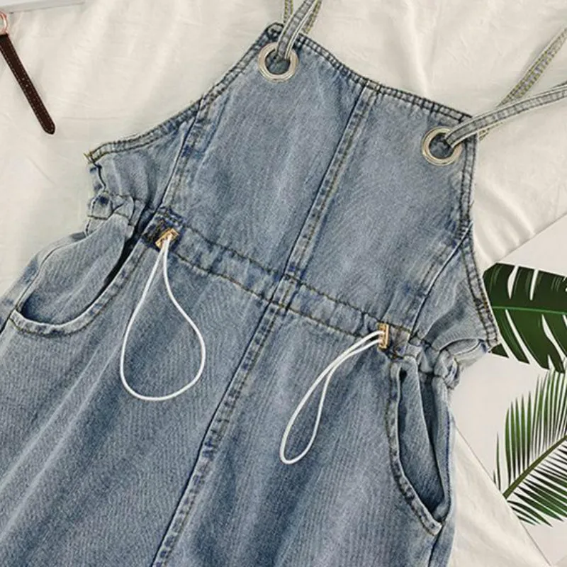 Jumpsuits Women Korean Style Chic Ankle-length Loose Daily Spring Autumn New All-match Trendy Pockets Solid Simple Womens Kawaii Jumpsuits Women Korean Style Chic Ankle-length Loose Daily Spring Autumn New All-match Trendy Pockets Solid Simple Womens Kawaii