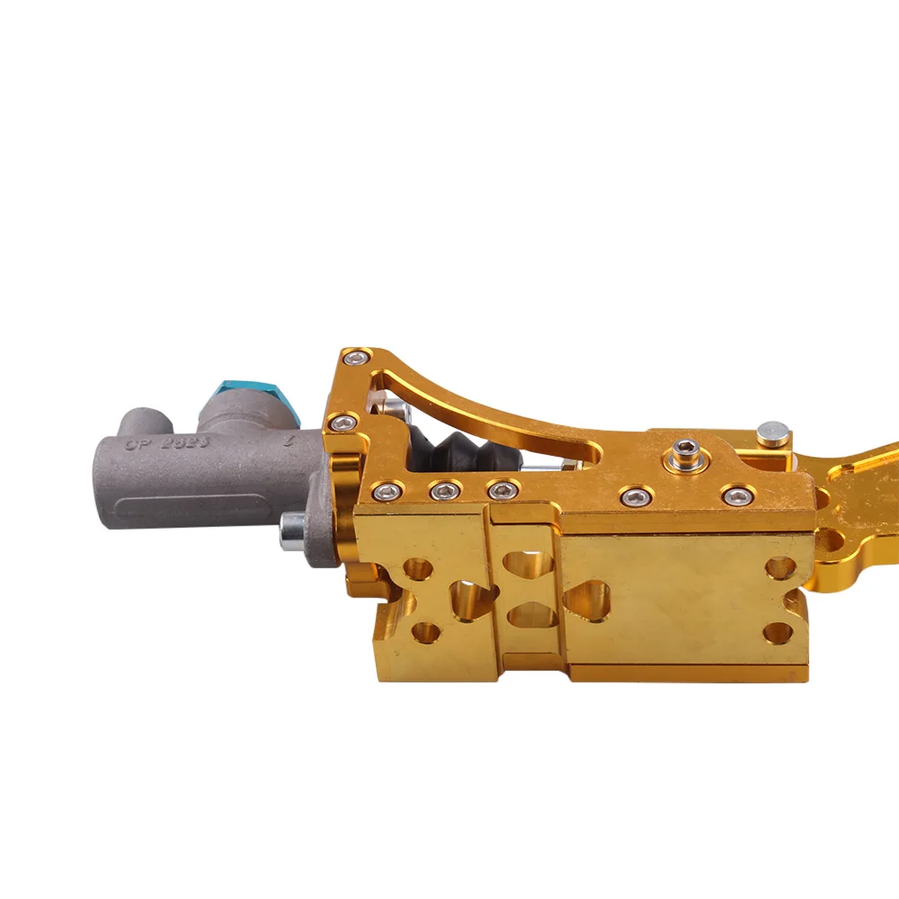 RASTP Universal 5 Color E-Brake CNC Aluminum Hydraulic Adjustable Dirft Racing Handbrake Vertical Horizontal Brake RS-HB008