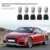 5Pcs High Side A/C Service Charge Port Сердечники Шарового Клапана С Колпачками Auto Air Conditioner System Repair Accessory For GM VW
