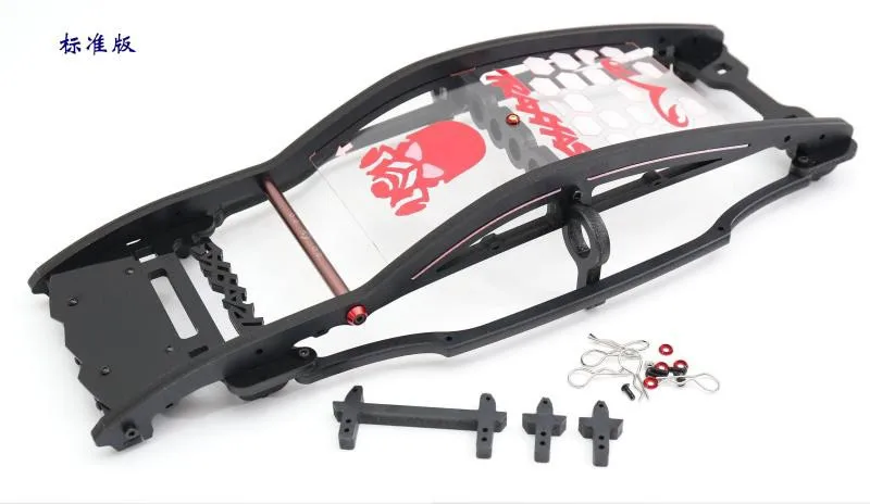 Roll cage QINGLENG высокая прочность и высокая прочность полный нейлоновый корпус клетка для 1/10 Traxxas E-REVO EREVO SUMMIT - Цвет: Roll cage