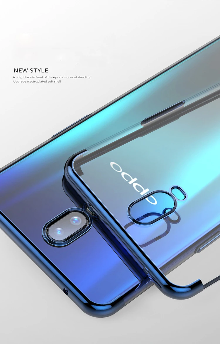 Чехол для OPPO Find X2 Pro Reno 2Z 2F 2 10X ZOOM R17 чехол с металлическим покрытием воздушной