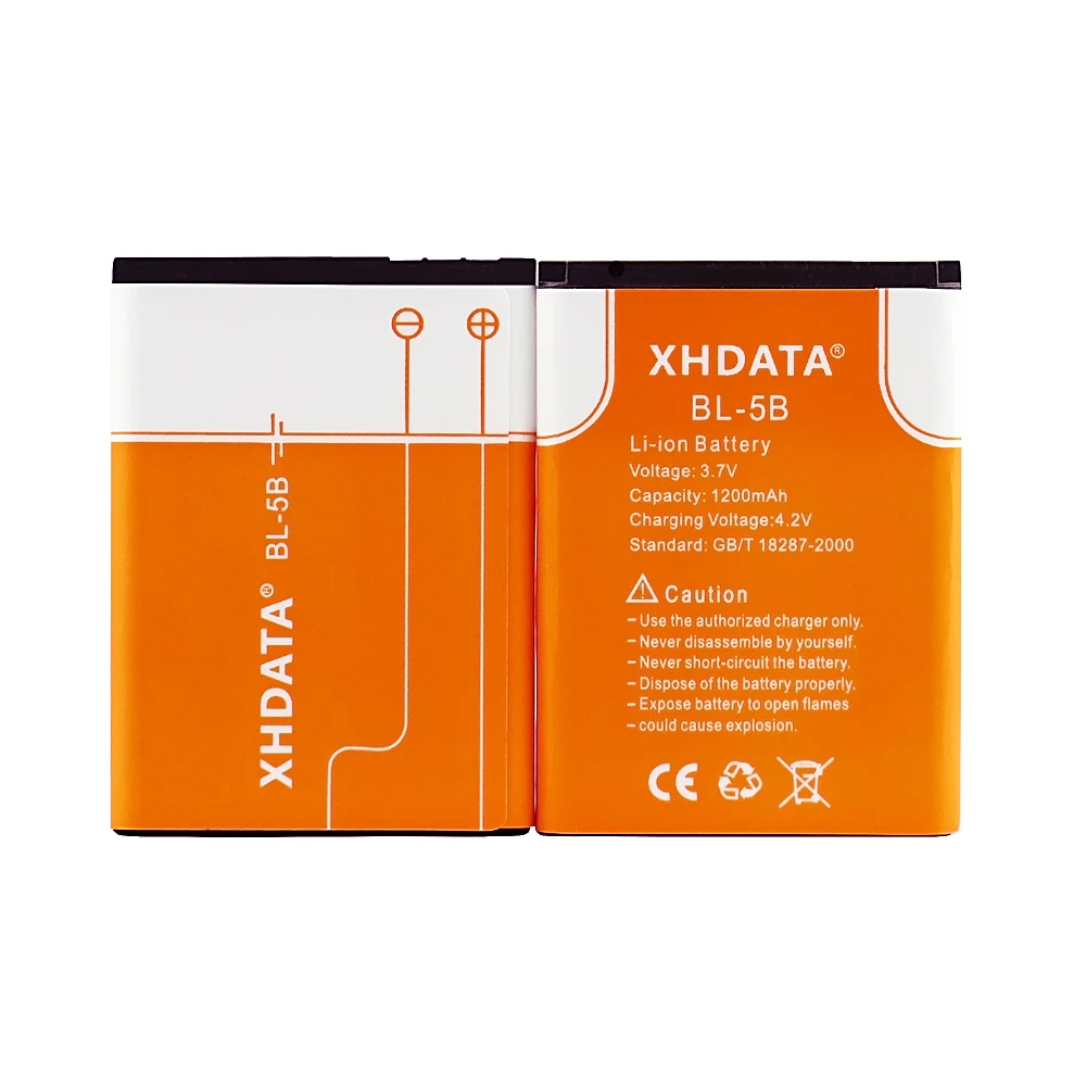 XHDATA BL-5C, BL-5B для телефона, радио литиевая аккумуляторная батарея дешево