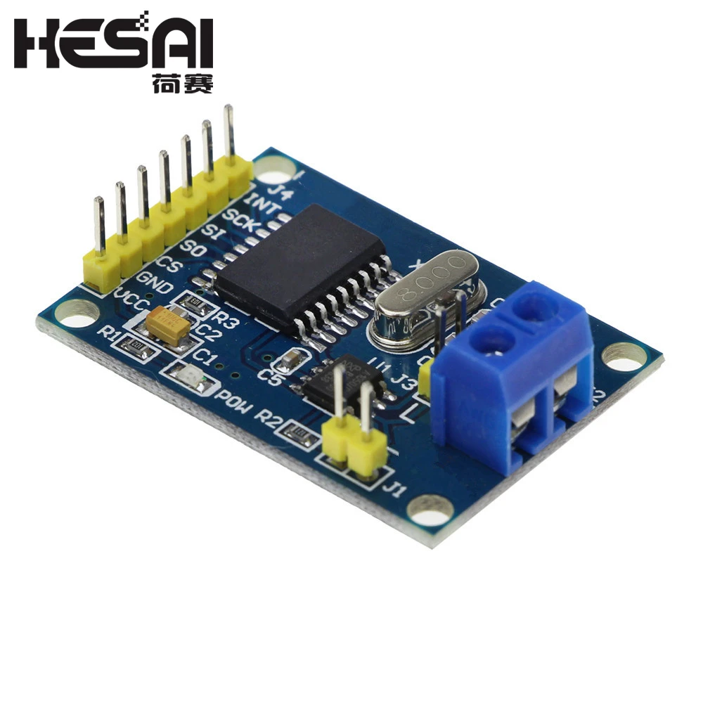 USA Ship Newest MCP2515 CAN Bus Module TJA1050 Receiver SPI Module for Arduino