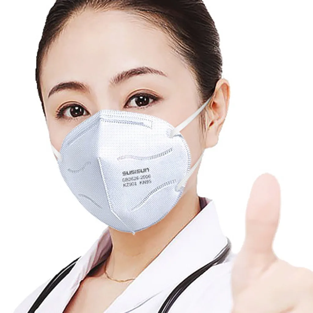 

5-layer Thick Disposable Masks For Daily Protection Against Dust And Haze High Quality Outdoor Riding Masks