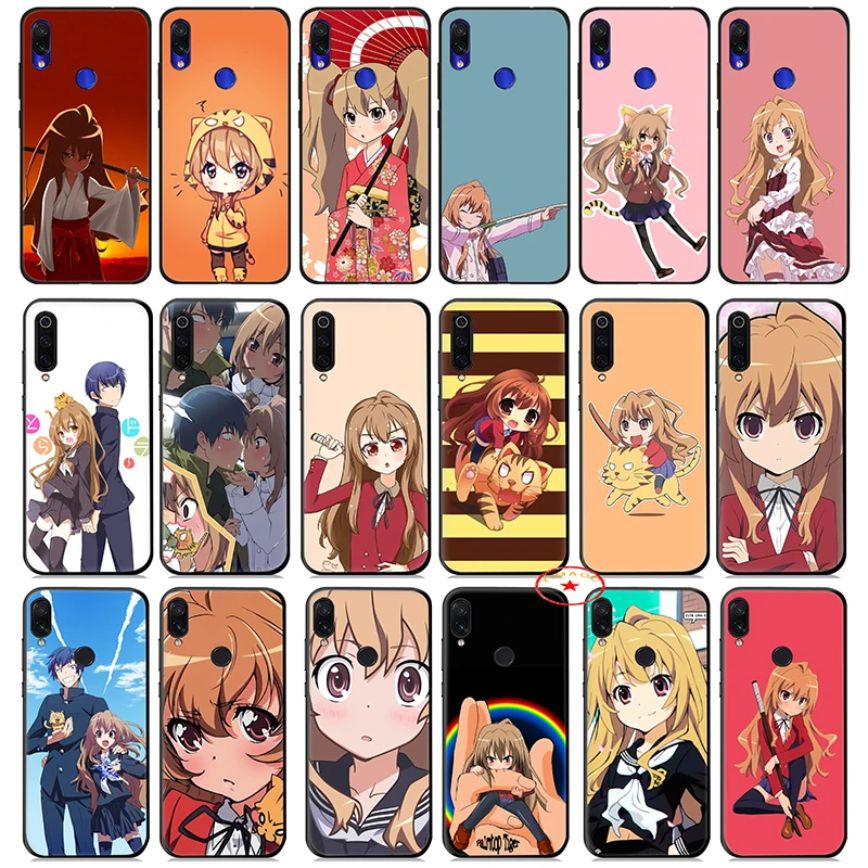 Мягкий чехол Toradora аниме для Xiaomi mi a1 A2 A3 8 9 Se Lite 9T Pro Max 3 a2 Pocophone F1 |
