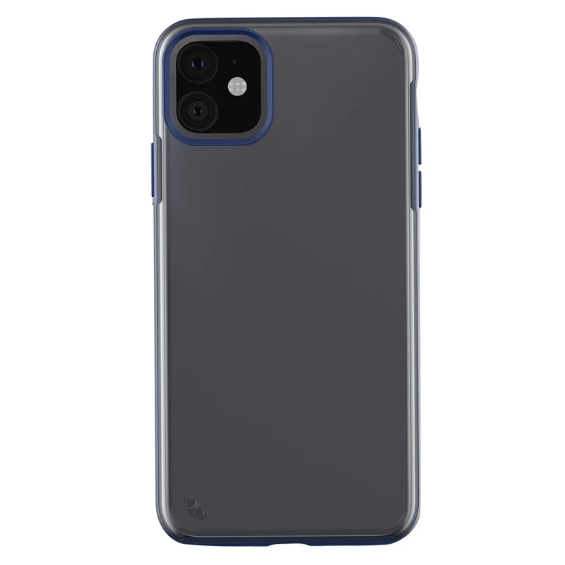 Для Iphone 11 Pro Max Мягкий ТПУ+ PC чехол для телефона, мобильный телефон презерватив-6,5 дюймов темно-синий