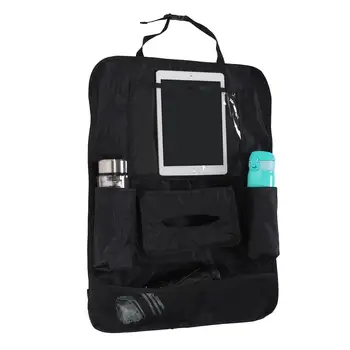 

2pcs Car Seat Back Organizer 4 Storage Pockets with Touch Screen Tablet Holder Protector for Kids Children Child Car Accessories