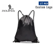 4 шт. спортивный рюкзак с принтом логотипа на заказ для детей, девочек и мальчиков, рекламные полиэфирные сумки на шнурке с логотипом на заказ