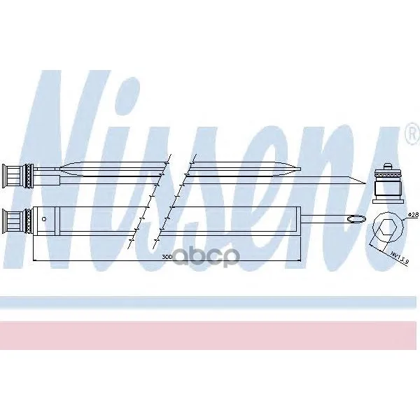 Осушитель Кондиционера Mb W212 2.0 09- Nissens 95465 Nissens арт. 95465