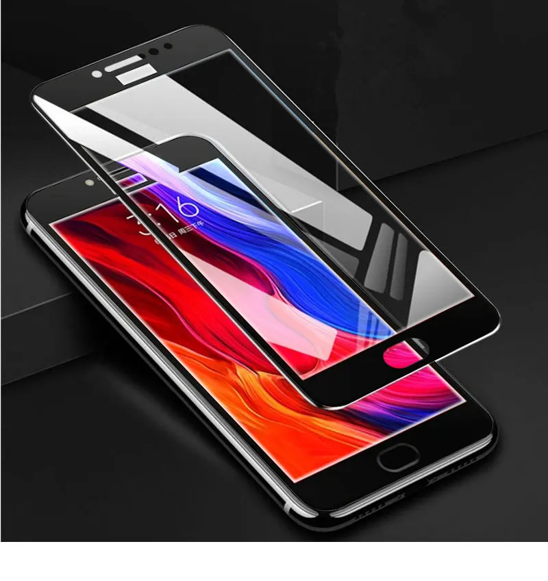 Полное покрытие из закаленного стекла для Motorola Moto E4 Plus Защитное стекло для Moto E4Plus Защитная пленка для экрана