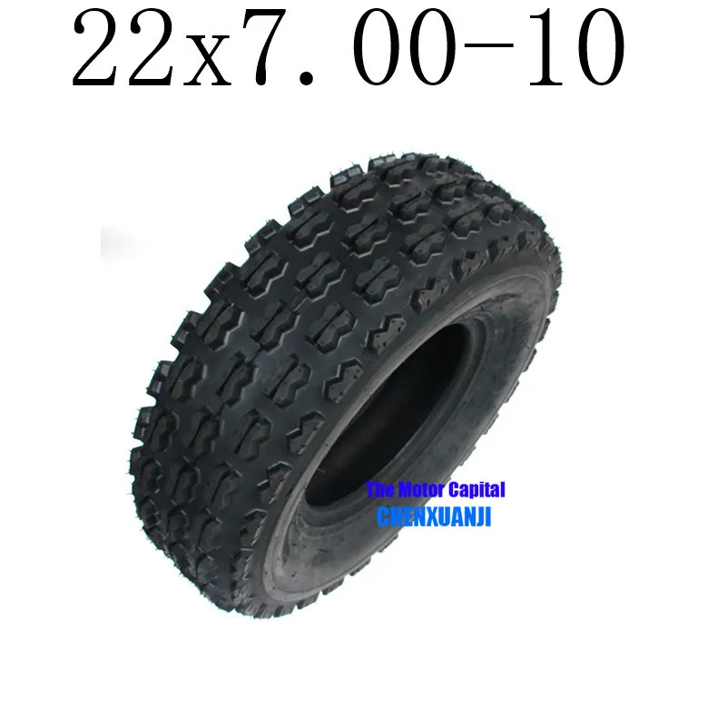 Горячая хорошая репутация картинг детская коляска ATV UTV 22x7. 00-10 дюймов бескамерная Резина для шин
