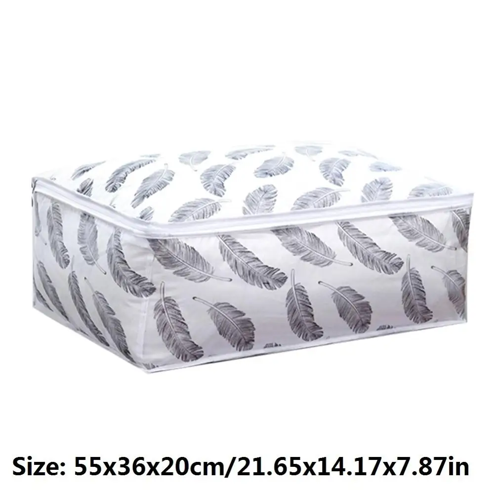 55x36x20cm 04 Предметы домашнего обихода сумки для хранения Органайзер одежда отделка одеяла мешок от пыли одеяло s подушка одеяло мешок моющиеся стеганые сумки - Цвет: 55x36x20cm 04