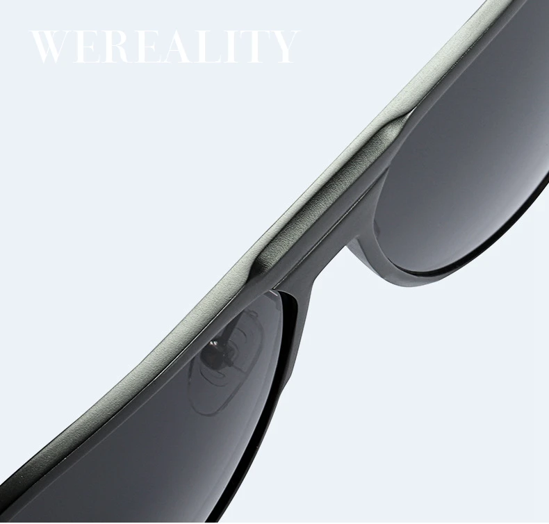 WeReality мужские Новые поляризованные солнцезащитные очки мужские зеркальные брендовые алюминиевые и магниевые очки мужские солнцезащитные очки W01102S