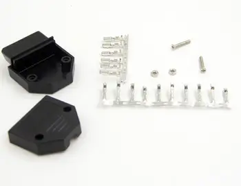 

5pcs/lot! OBDII OBD2 16Pin Female Connector OBD II Female Plug Adapter OBD 2 Connector With Enclosure