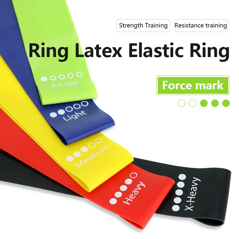 5 шт. Эспандеры Фитнес резиновая эластичная лента эластичные Йога окружность