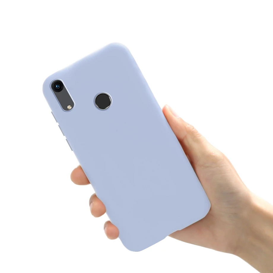 KARTXITAI Cover Compatibile con HUAWEI Y6s Custodia Trasparente Slim in Silicone TPU con Assorbimento degli Urti e