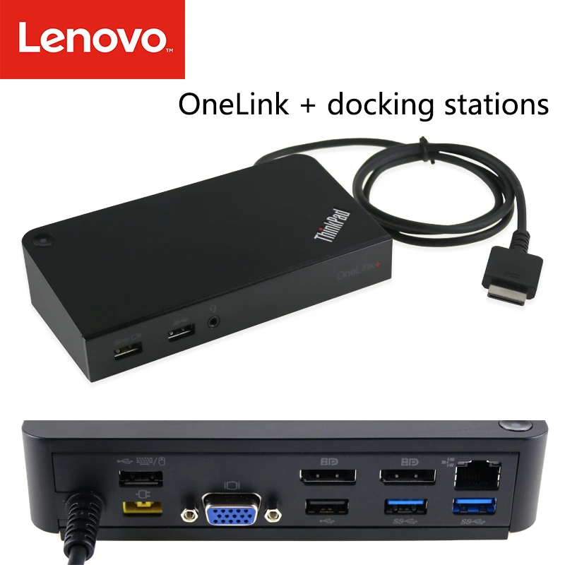 Док-станция ThinkPad/Lenovo OneLink 2016 X1 Carbon S2 S3 внешний Конверсионный кабель сетевой порт VGA