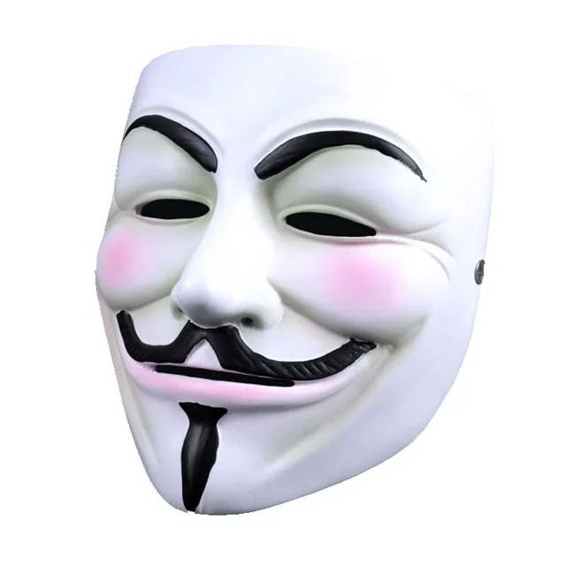 V For Vendetta Mask Halloween Masquerade Scary Party Supplies Cosplay  Costume Accessory Props Anonymous Masks - Masks & Eyewear - AliExpress