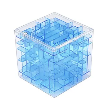 

3D Mini Speed Cube Maze Toy Magic Cube Puzzle Game Three-dimensional Maze Rolling Ball Magic Learning Toys For Children Adult