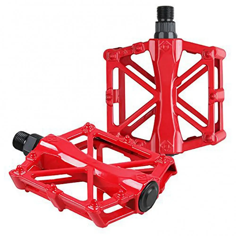 

2Pcs Ultralight Pedal Pedals Aluminum Alloy MTB Road Bike Bicycle Bearing Anti-Slip Pedals
