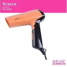 Surker фен GW-6600 складной мини-фен для волос/отрицательный ион и японский фен для волос/Переносной фен для волос для путешествий