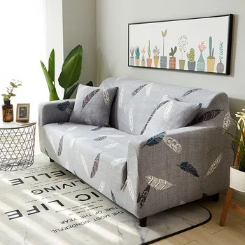 

Elastic Stretch Sofa Cover Slipcovers All-inclusive Couch Case For Need Shape Loveseat Case Different L-Style 2 Chair Sofa Sofa