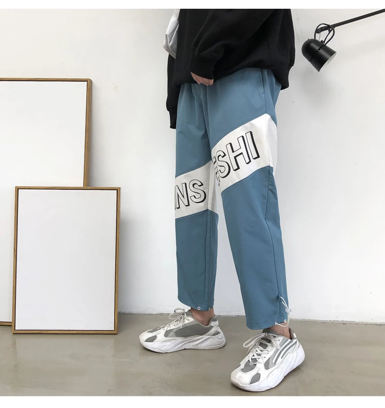 New Autumn Casual Cargo Pants Men Loose Feet Men's Trousers Streetwear Pantalon Hombre Hip Hop Sweatpants Joggers
