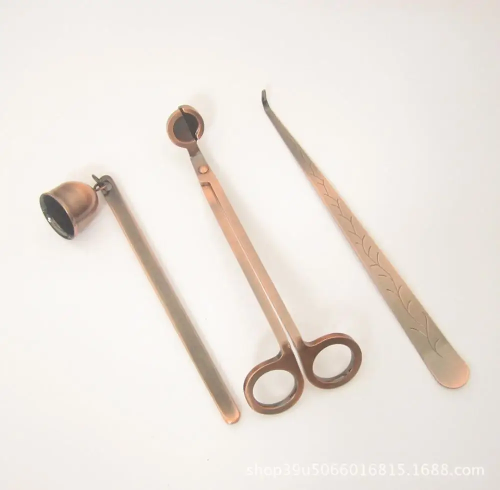 3 шт./компл. роскошный набор аксессуаров для свечей инструмент тушения подсвечник