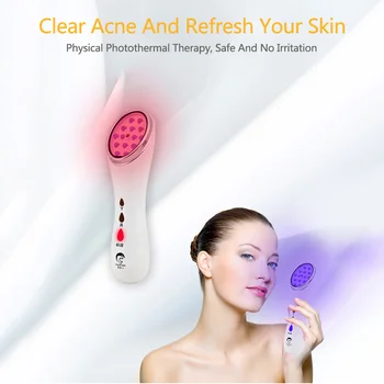 

Domestic Photon Rejuvenation Instrument Blu-ray Cosmetic Instrument Phototherapy Acne Removal Skin Whitening Hot Compresses