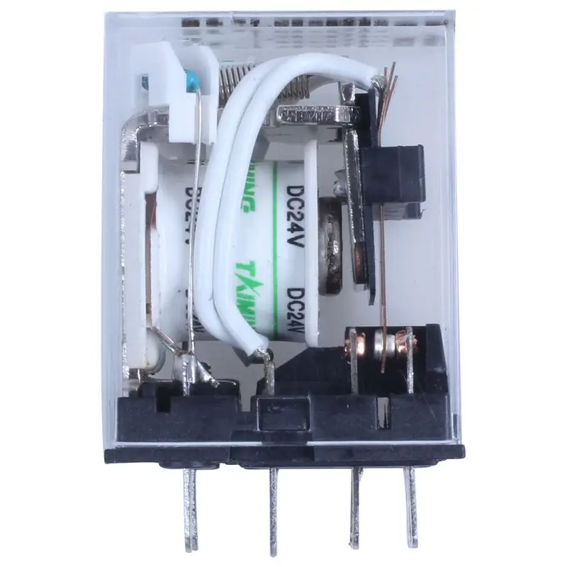 DC 24V Катушка вольт 4PDT 14 контактный терминал электромагнитное реле HH54P