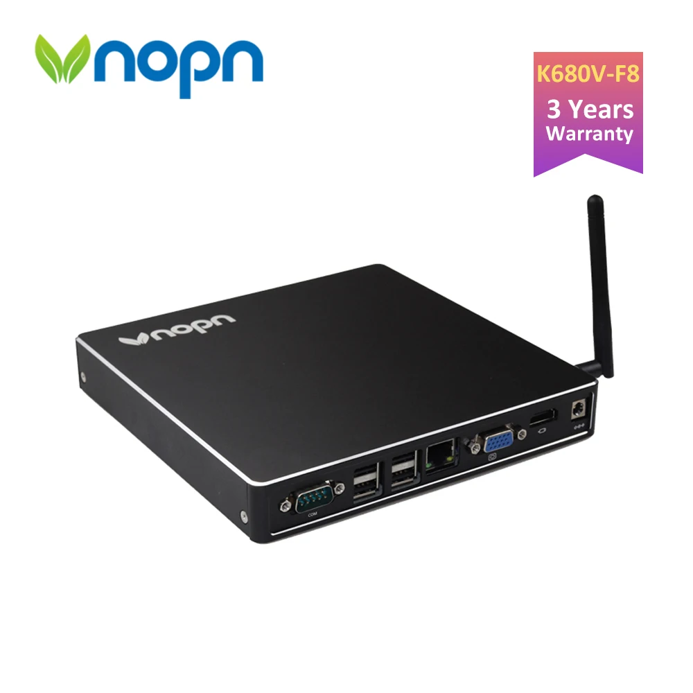 K680V F8 мини ПК Intel Celeron 3855U двухъядерный процессор Barebone Windows/Linux HDMI VGA WIFI антенна